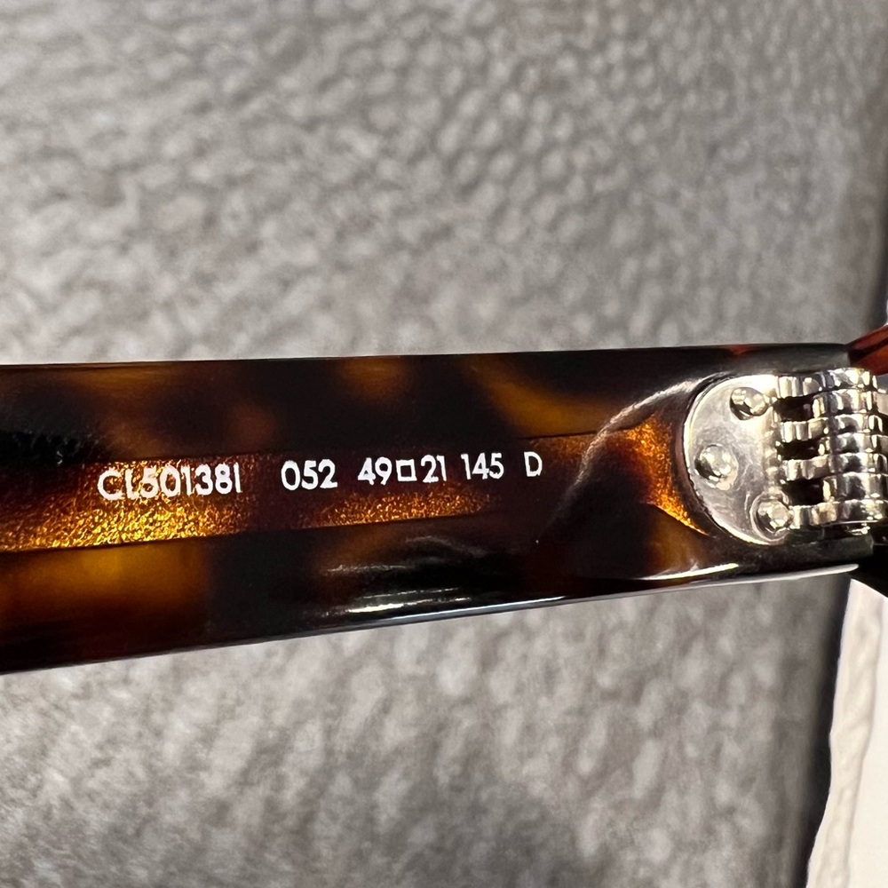 Celine CL50138l 052 49-21-145 D Eyeglasses Frames Tortoise Glasses CL 50138l - Picture 7 of 12